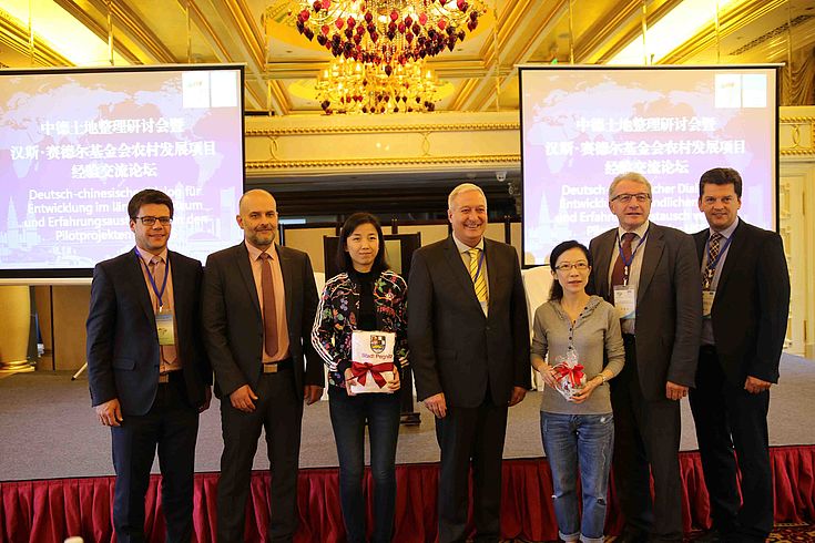 In Chongqing kamen Vertreter aus Projekten in ganz China zusammen