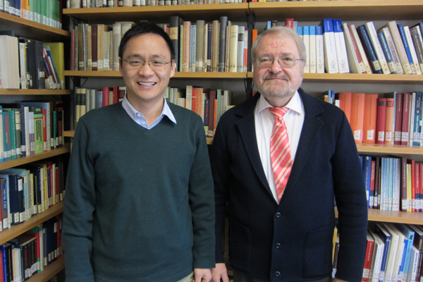 Dr. Gao Changjian und Prof. Dr. Schünemann